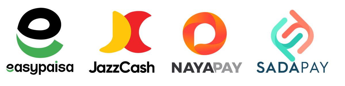Pay with Easypaisa/JazzCash